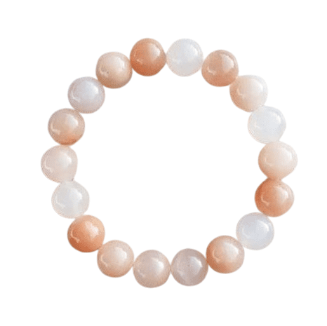 Peach Aventurine Stone Bracelet