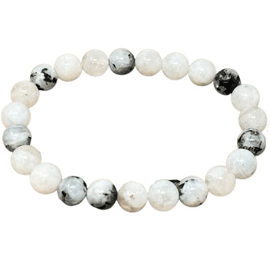 Rainbow Moonstone Stone Bracelet