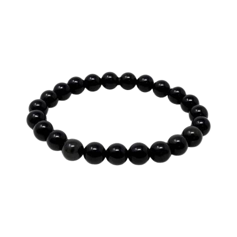 Black Obsidian Stone Bracelet