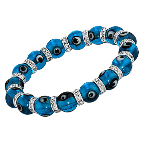 Teal Evil Eye Bracelet