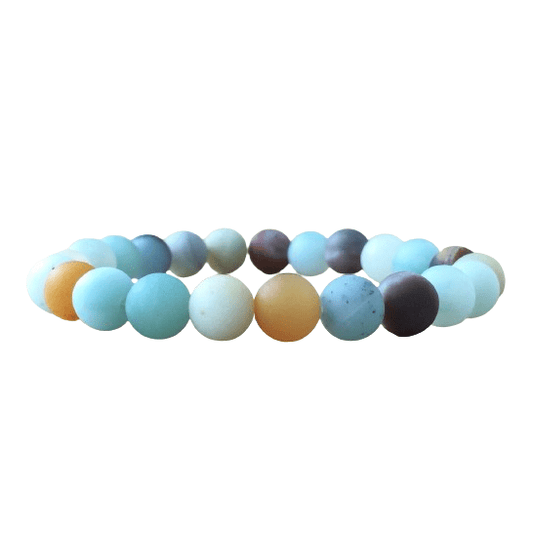 Matte Amazonite Stone Bracelet