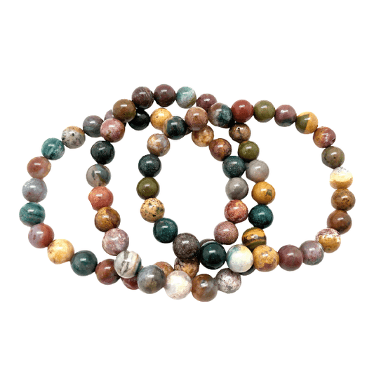 Ocean Jasper Stone Bracelet