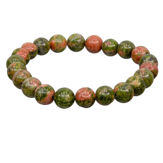 Unakite Stone Bracelet