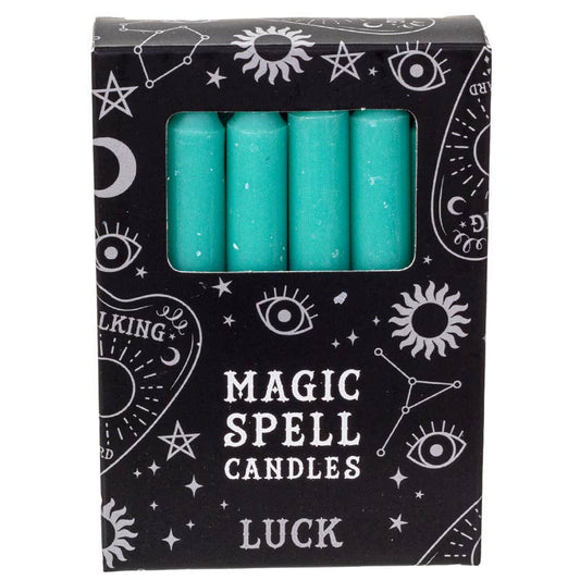 Green Prosperity Spell Candles